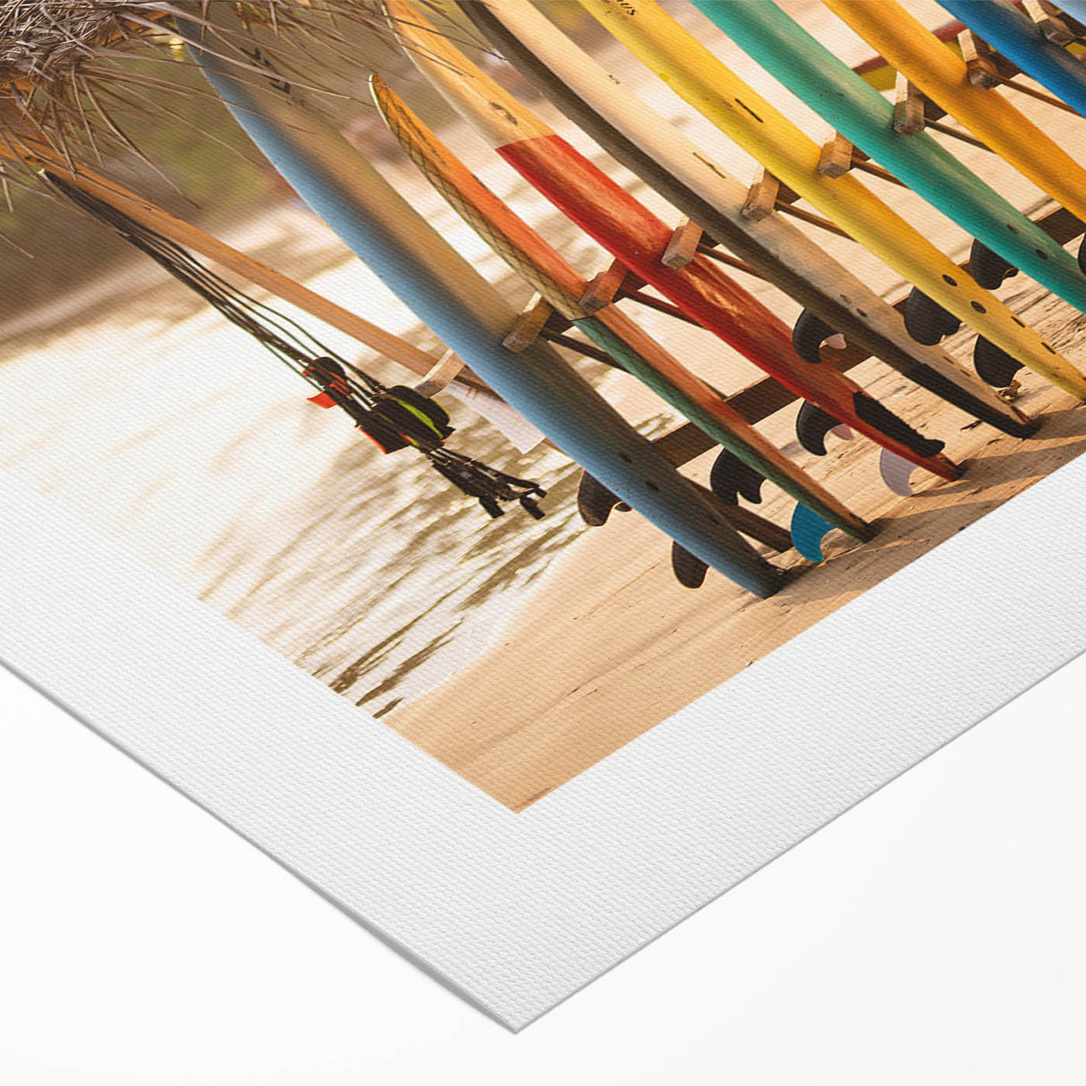 Art deco poster of a Sri Lankan landscape in muted green and brown tones on rolled canvas, suitable for dining room decor.