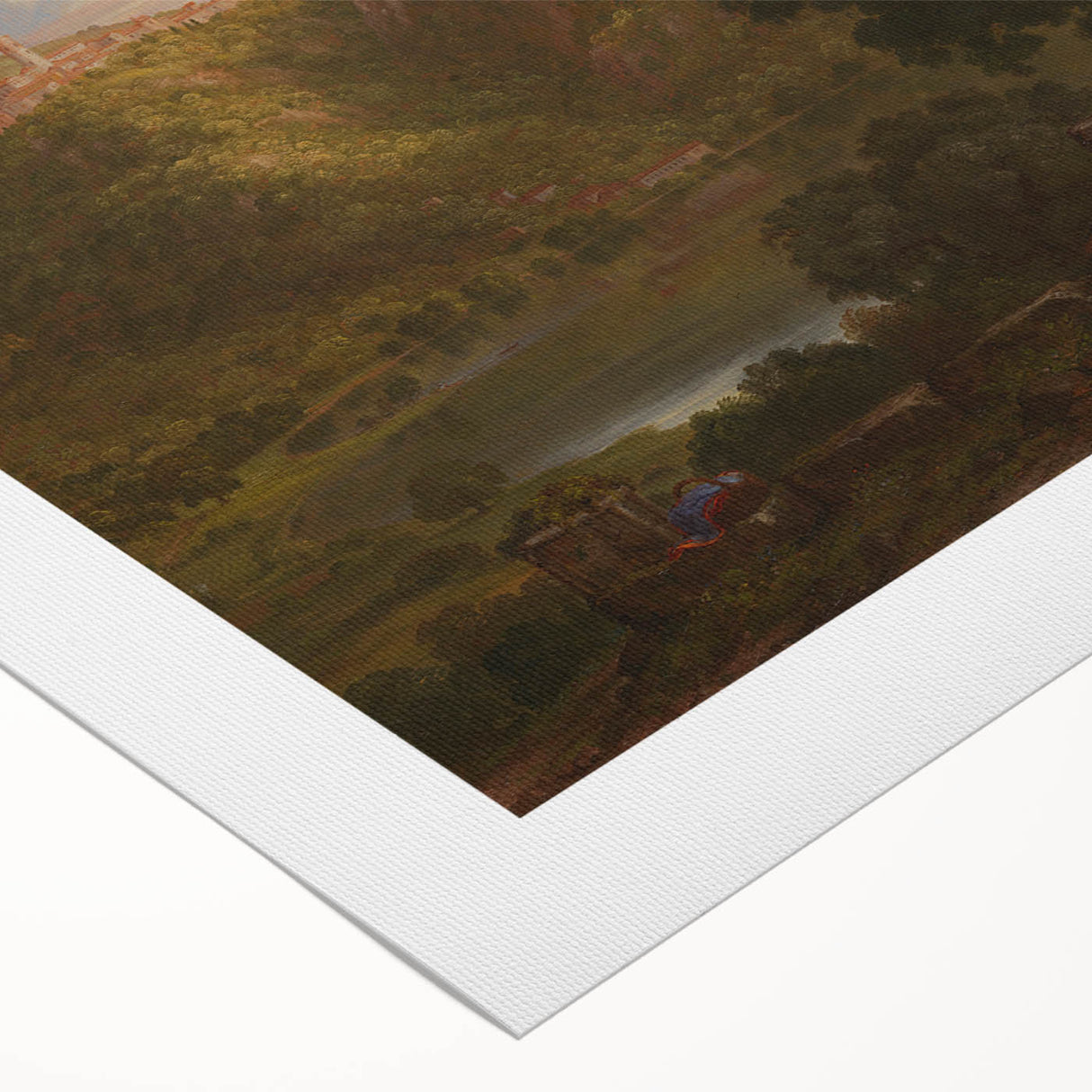 Famous Romantic Era Art: "Il Penseroso" Landscape by Thomas Cole