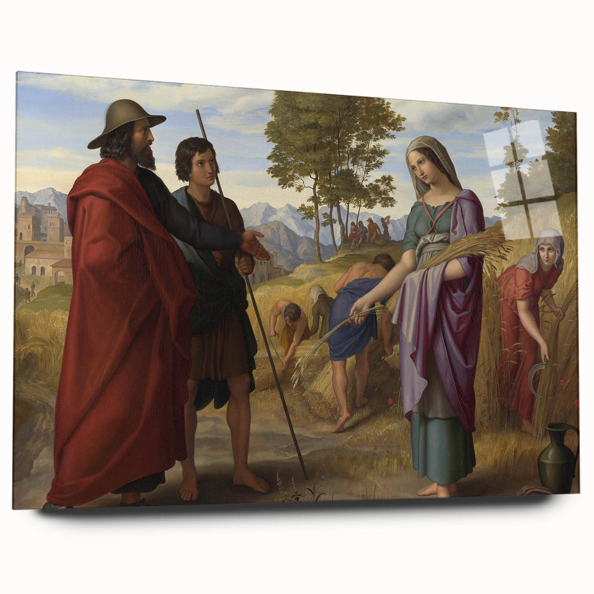 Famous Romantic Era Art: "Ruth in the Field of Boaz" by Julius Schnorr