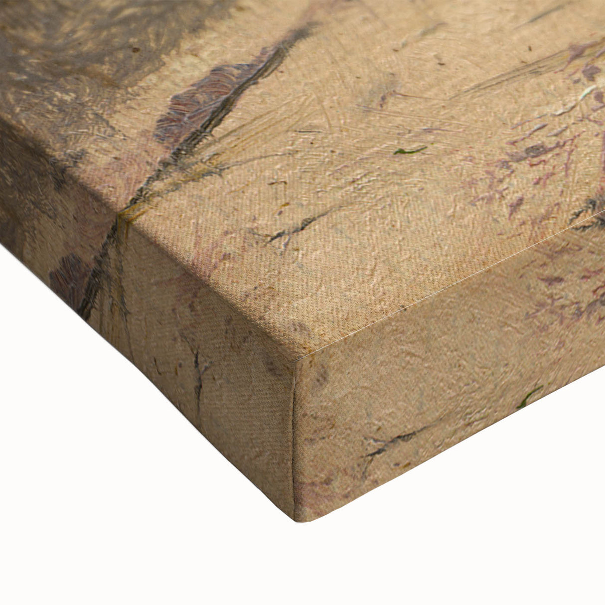 Romantic Art Prints: "Girl in a Farmyard" by László Mednyánszky