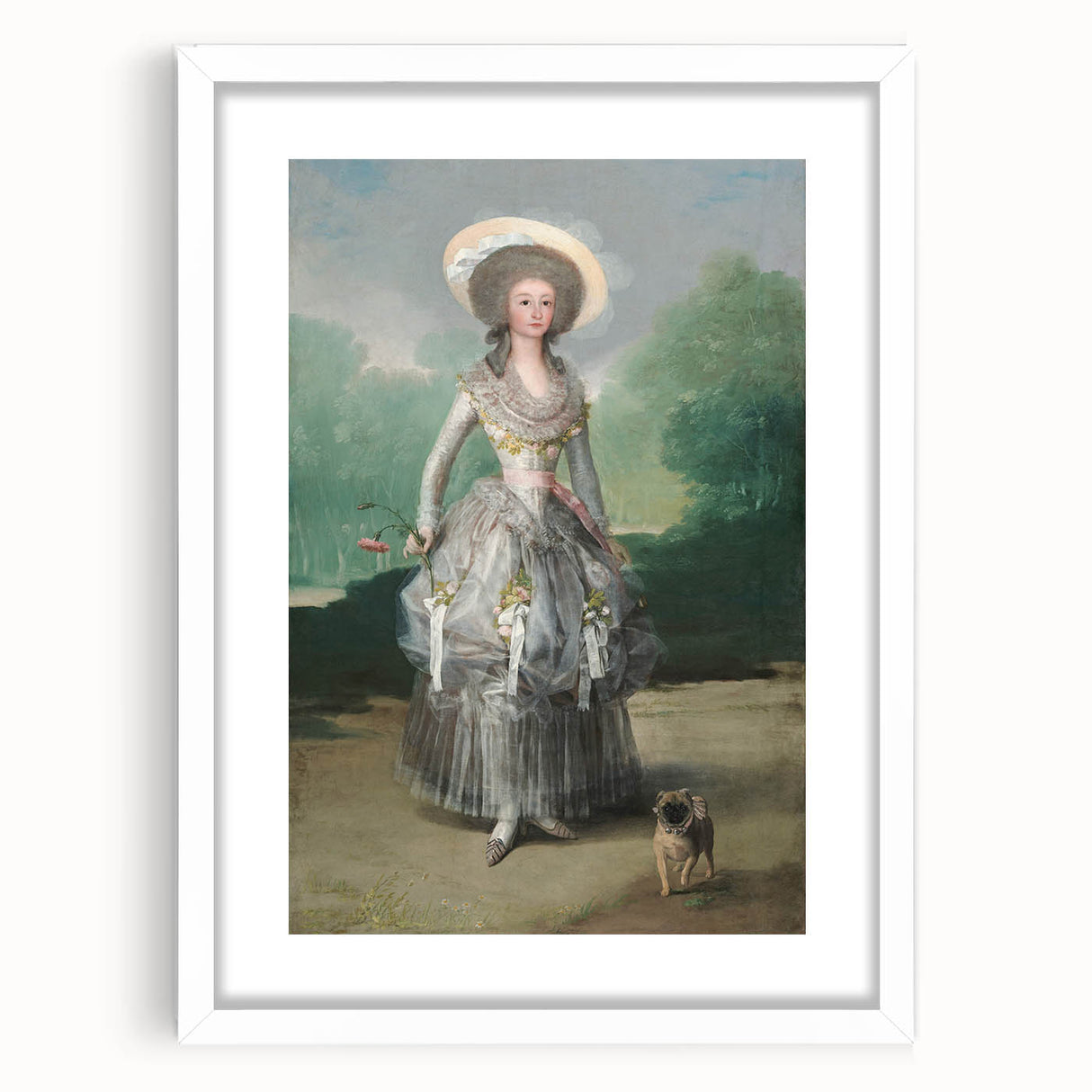 Romantic Era Art: "The Marquesa de Pontejos" by Francisco de Goya