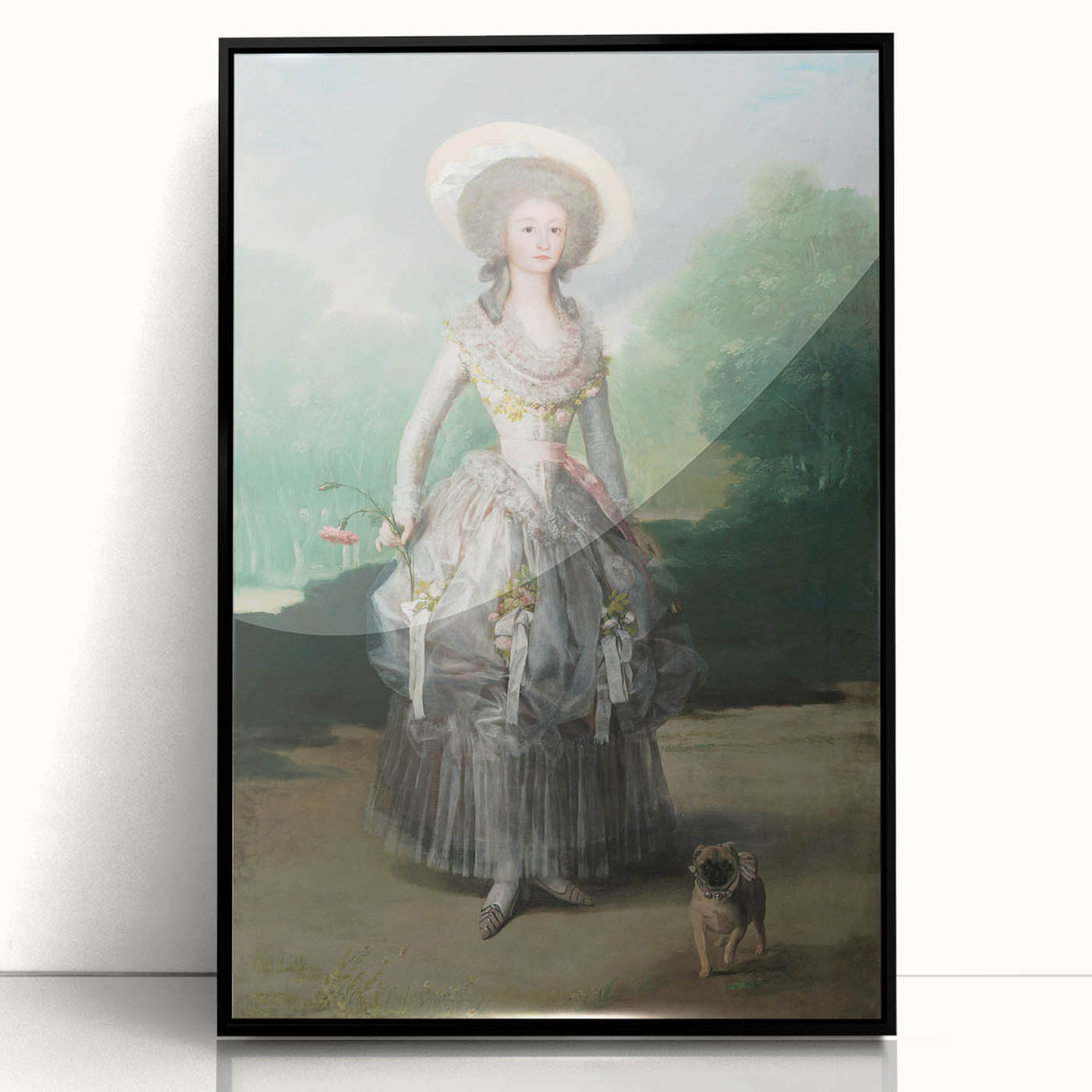 Romantic Era Art: "The Marquesa de Pontejos" by Francisco de Goya