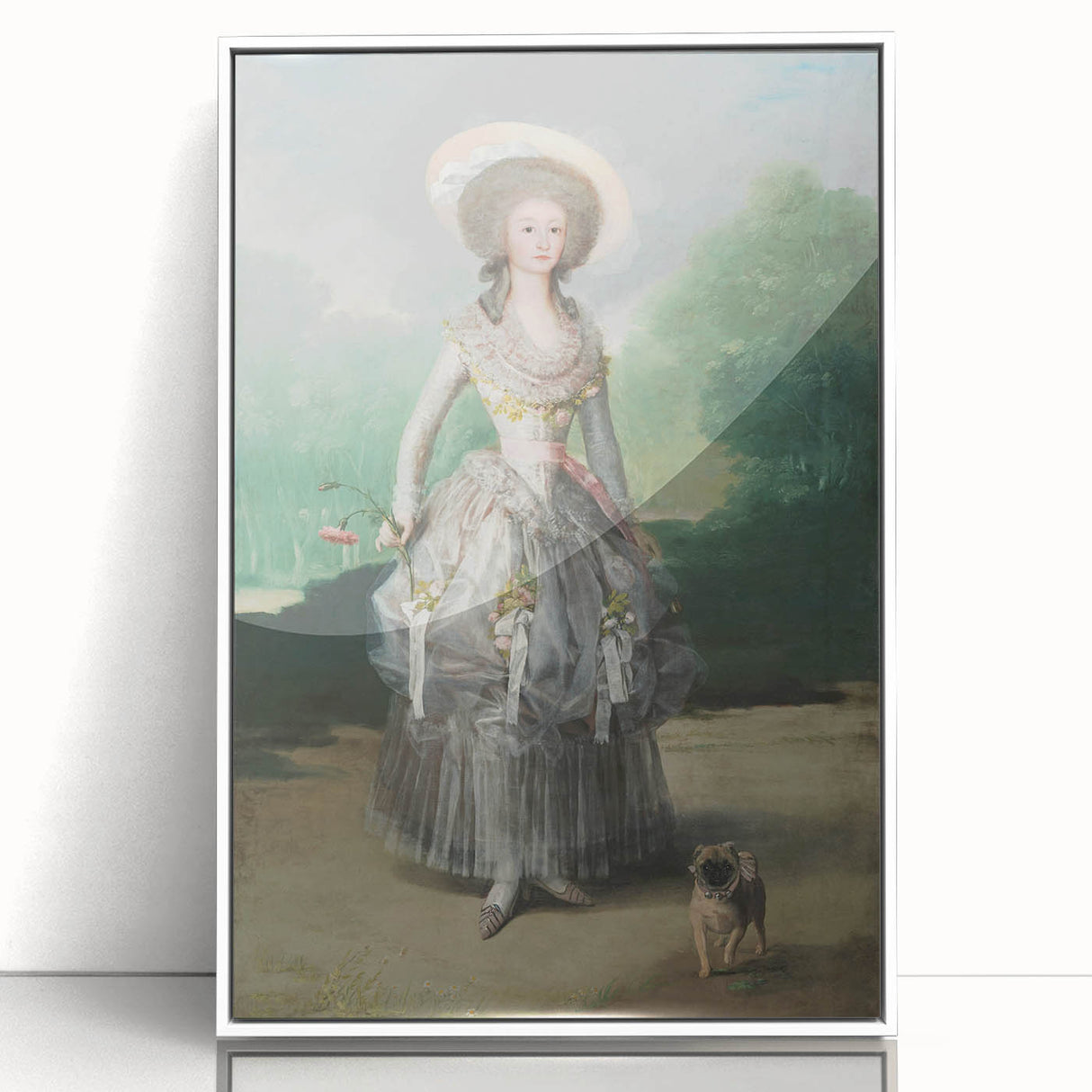 Romantic Era Art: "The Marquesa de Pontejos" by Francisco de Goya