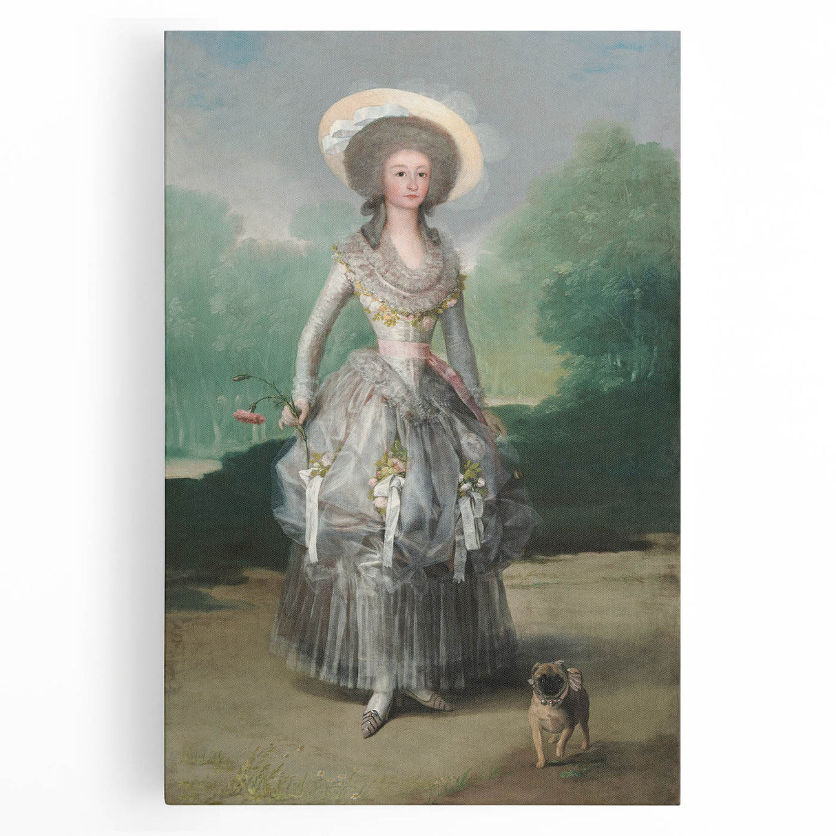 Romantic Era Art: "The Marquesa de Pontejos" by Francisco de Goya