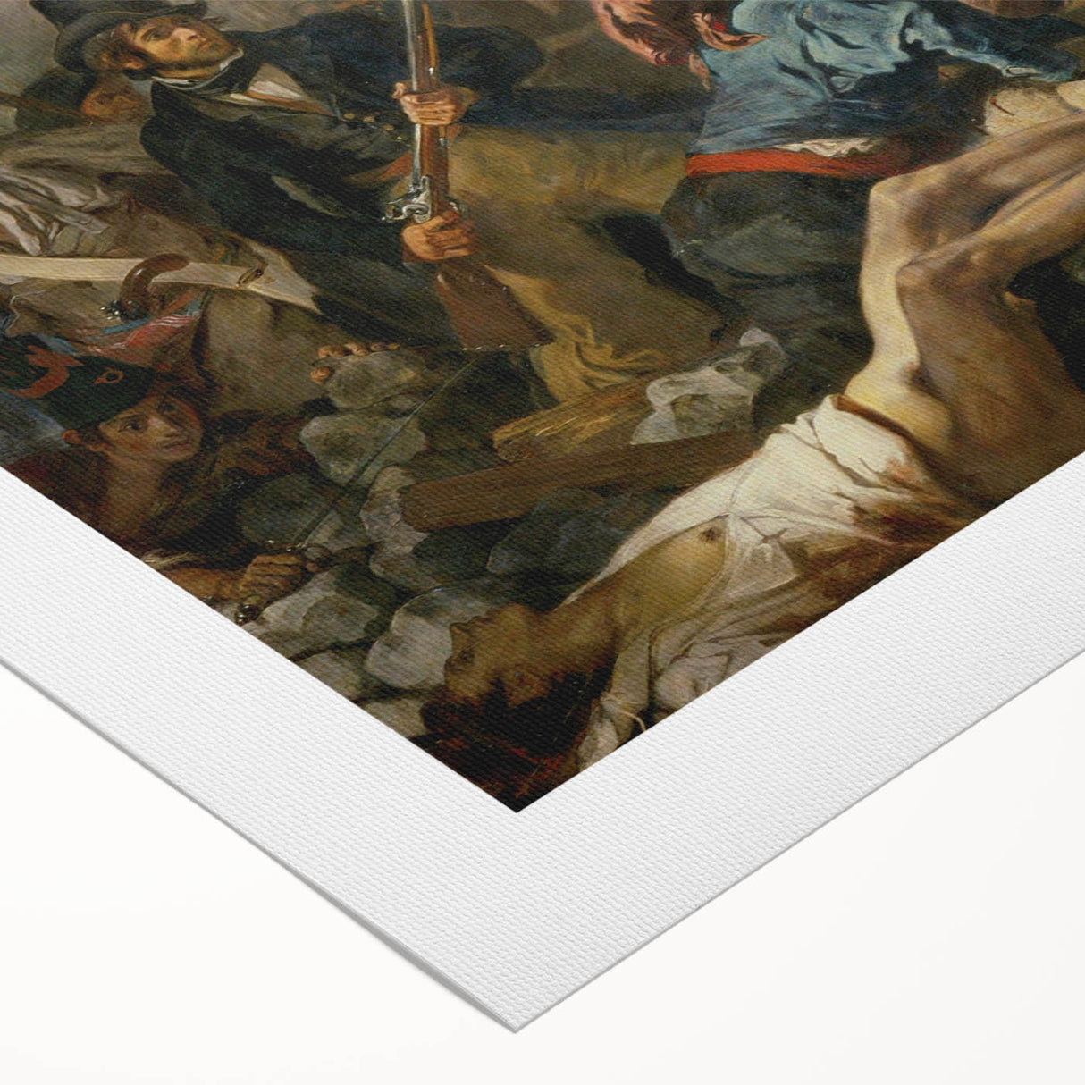 Famous Romantic Era Art: "Liberty Leading the People" by Eugène Delacroix