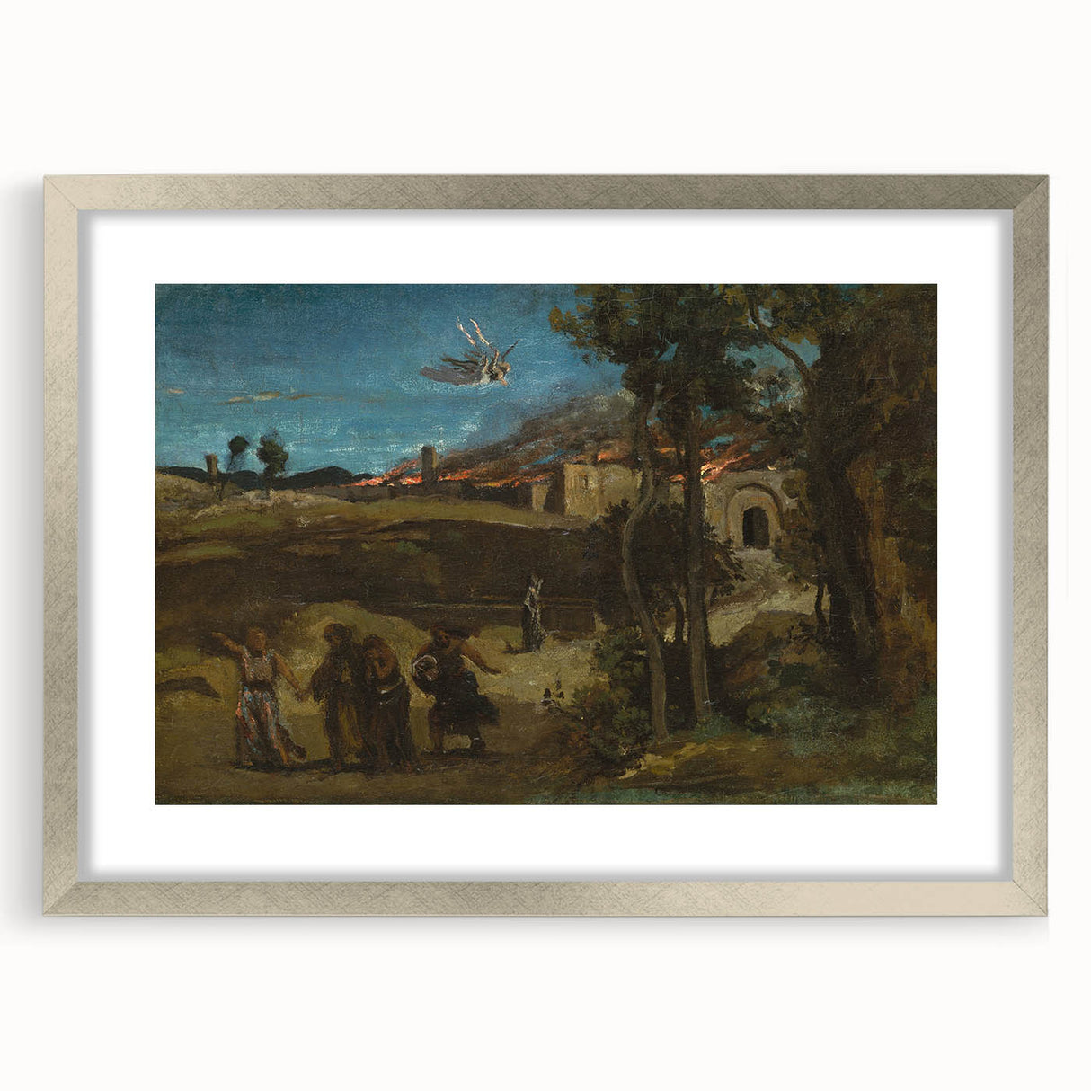 Romanticism Art - The Destruction of Sodom - Famous Romantic Print