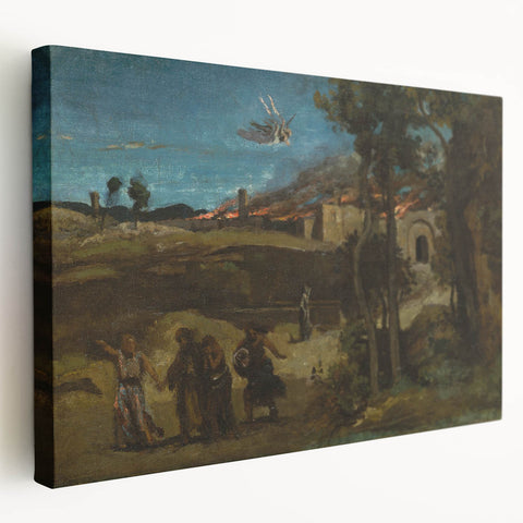 Romanticism Art - The Destruction of Sodom - Famous Romantic Print