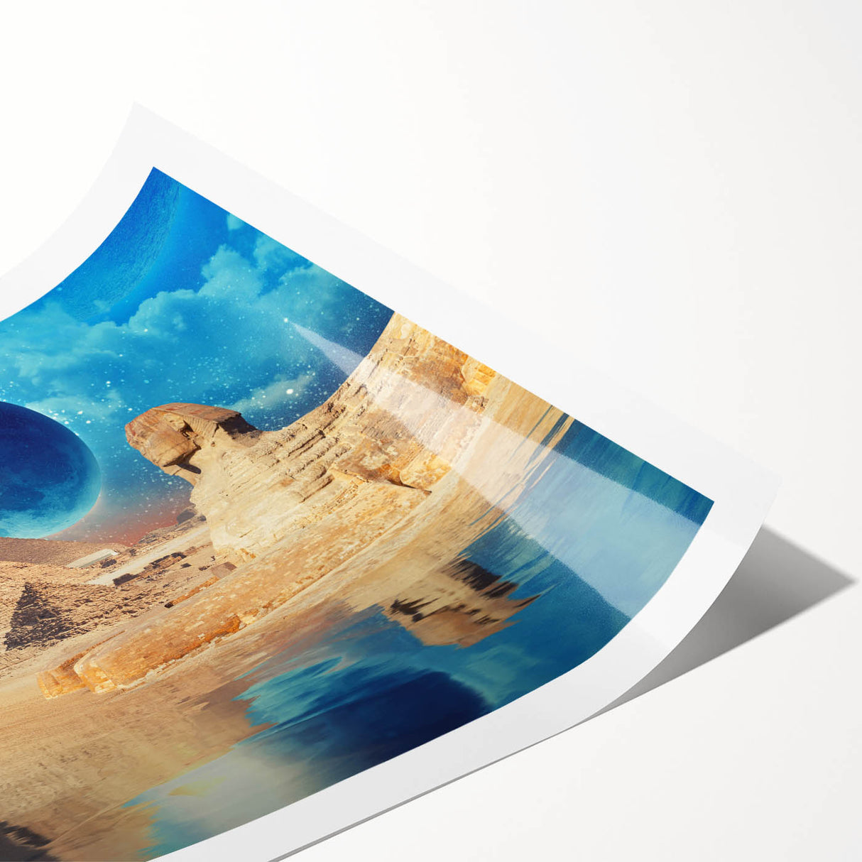 Extra large wall art featuring line art flowers in pastel shades on a rolled canvas, ideal for large living room decor.