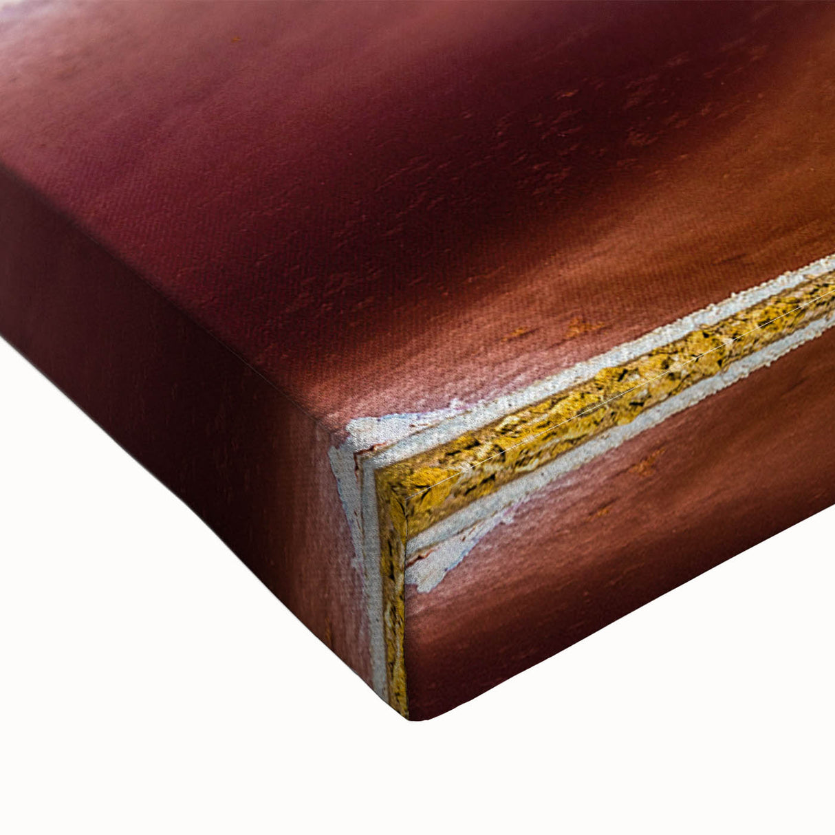 Black and white landscape art painting of Tunisian scenery on large stretched canvas, suitable for bedroom wall decor.