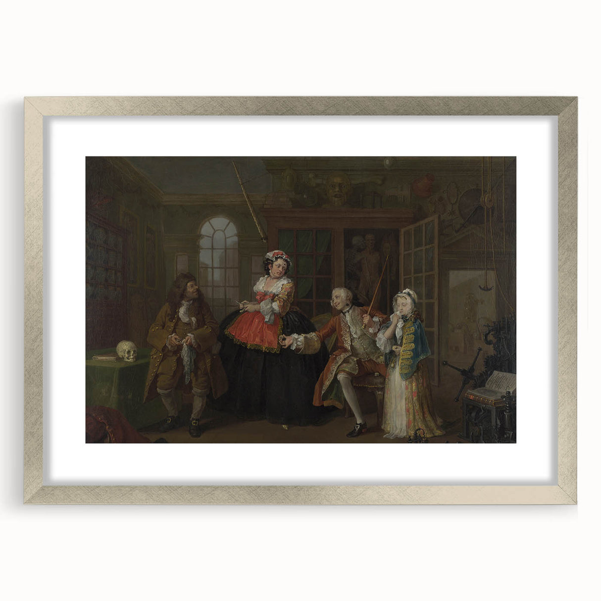 Romanticism Art - Marriage A-la-Mode 3 - Classic Romantic Print