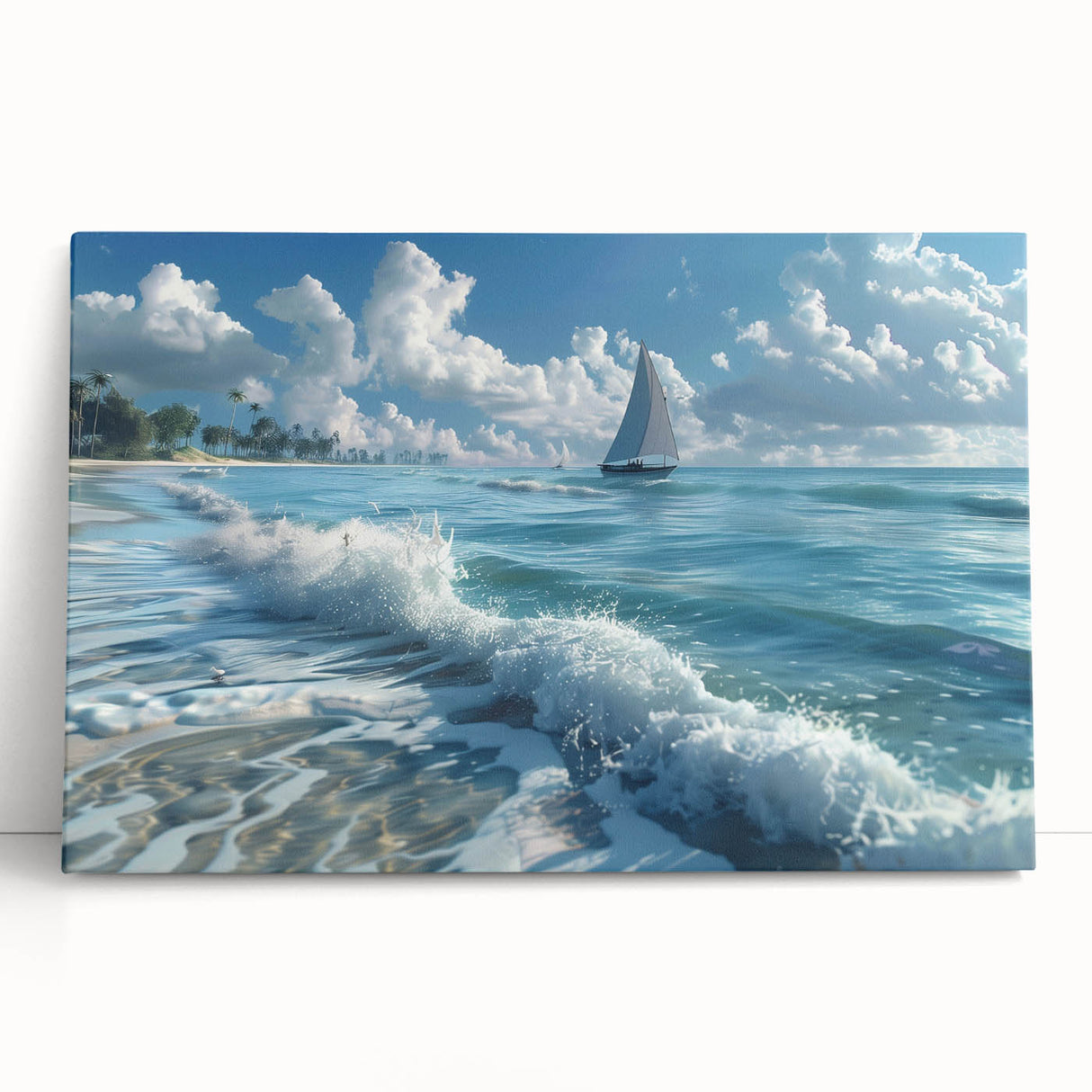 Black and white canvas print featuring a scenic Kenyan landscape, ideal for kitchen wall art or bedroom ambiance.