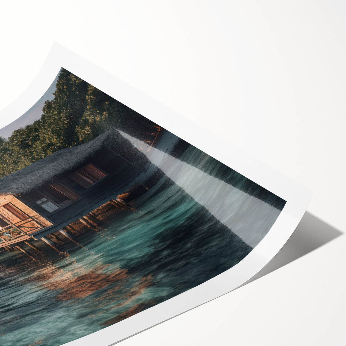 Extra large wall art featuring line art flowers in monochrome, printed on rolled canvas, ideal for large living room decor.