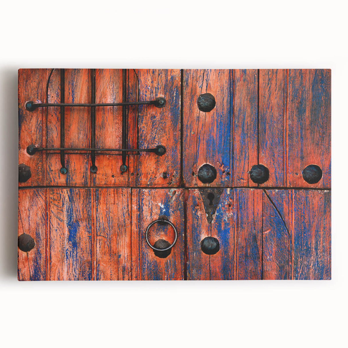 Black and white stretched canvas of Baja California scenery, ideal for kitchen wall art.