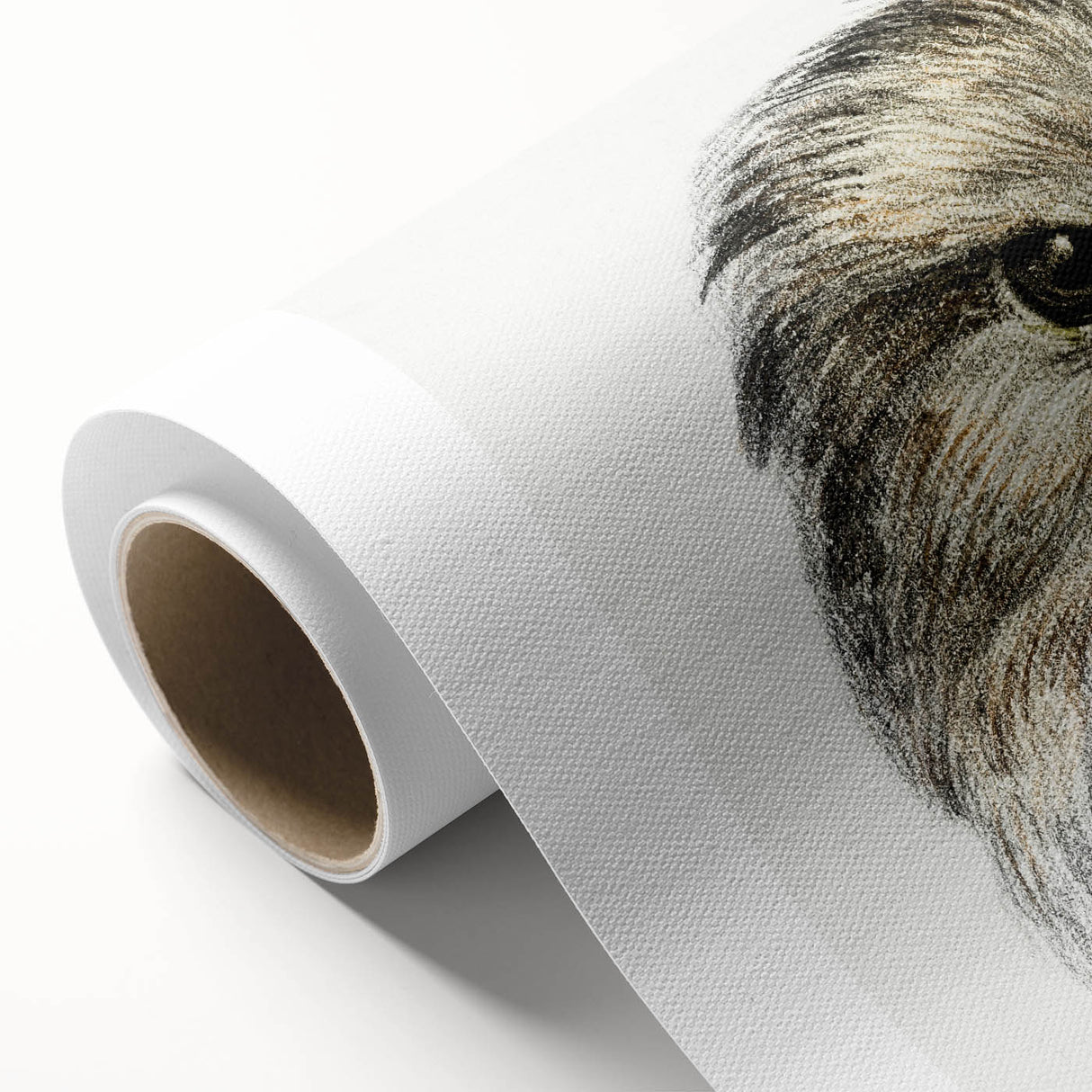 Head of a Bird of Prey by Jean Bernard - Romantic Wildlife Art Print