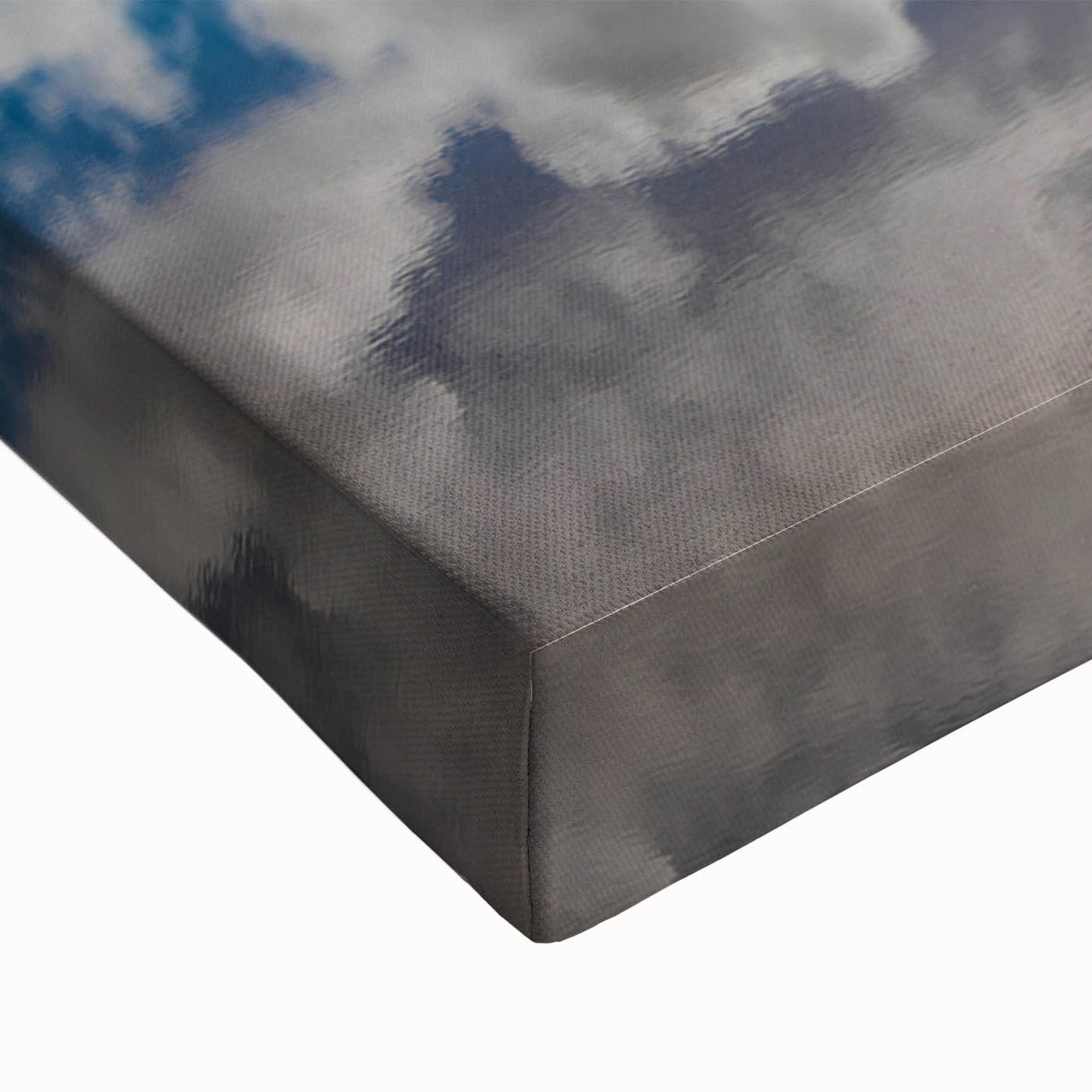 Black and white landscape art painting of Yucatan on stretched canvas, ideal for bedroom wall decor.