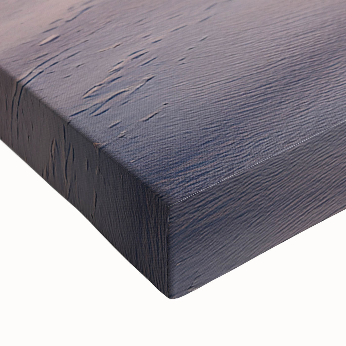 Large art of a black and white Cancun landscape on stretched canvas, ideal for bedroom wall decor.