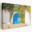 Large canvas print depicting a Tunisian landscape in muted earth tones, ideal for kitchen wall art.
