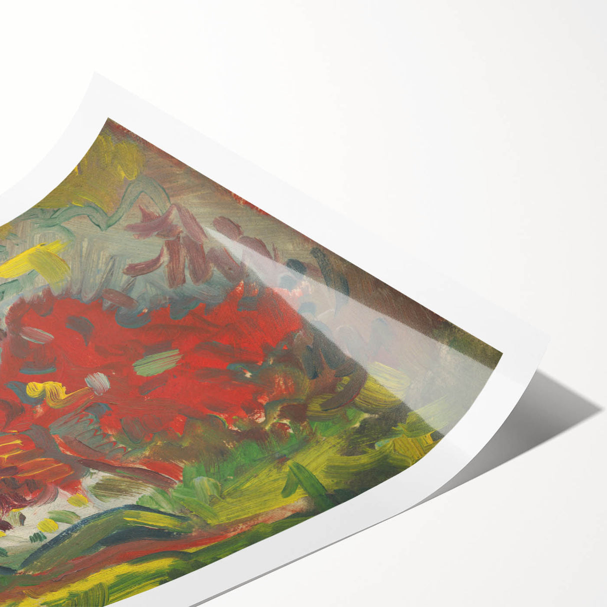 Expressionist Art - Reclining Nude in a Garden