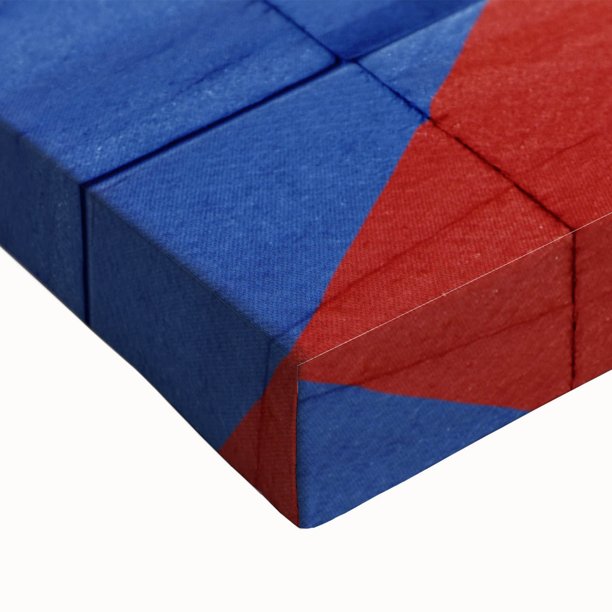 Large art of a black and white Puerto Rican landscape on stretched canvas, ideal for bedroom wall decor.