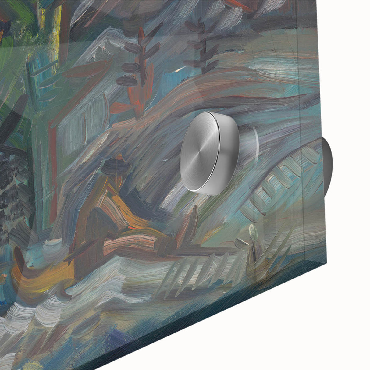 Expressionist Art - Resting Farmers by Arnold Peter Weisz-Kubínčan