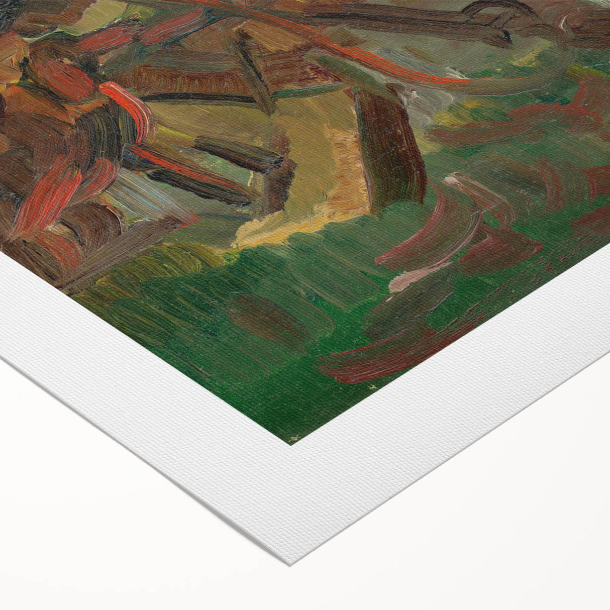 Expressionist Art - Resting Huntsman by Arnold Peter Weisz-Kubínčan