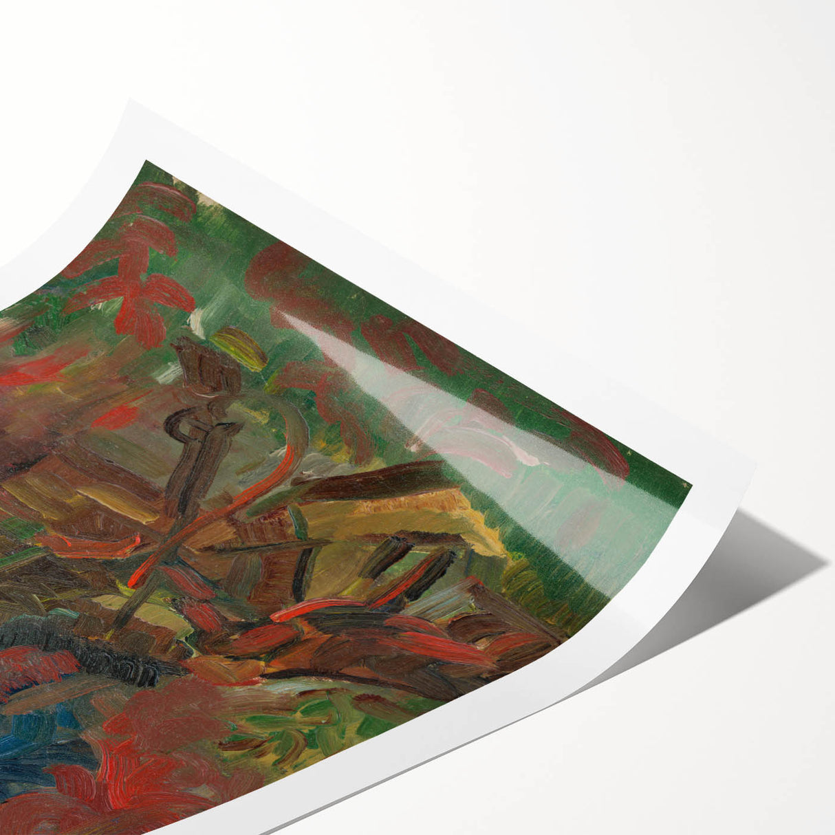 Expressionist Art - Resting Huntsman by Arnold Peter Weisz-Kubínčan