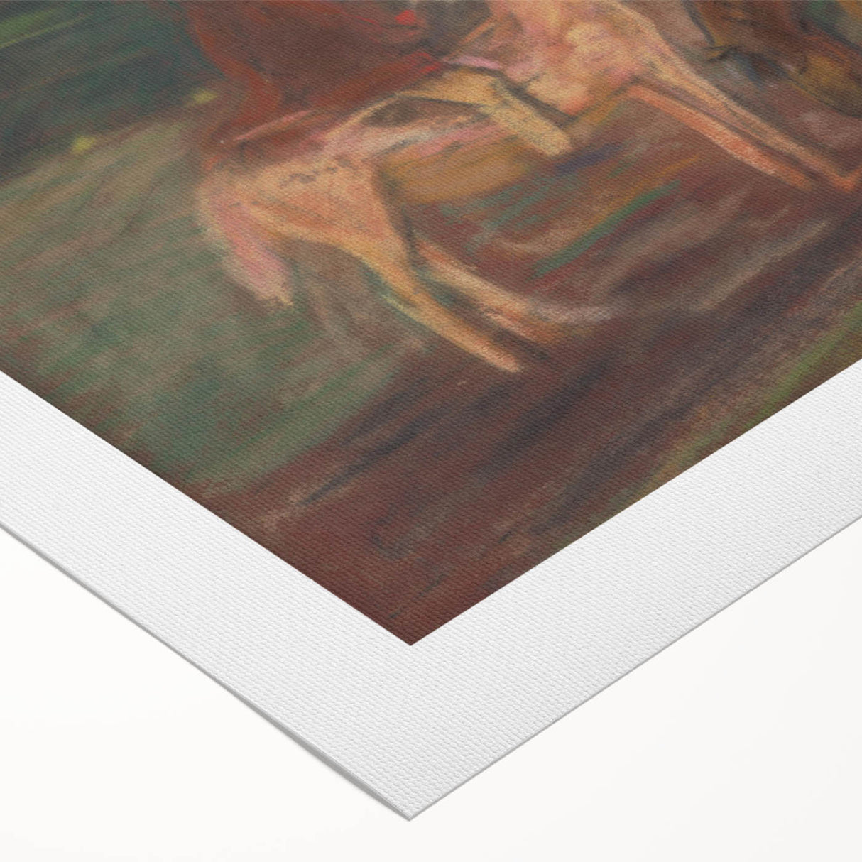 Expressionist Art - Riders by Arnold Peter Weisz-Kubínčan