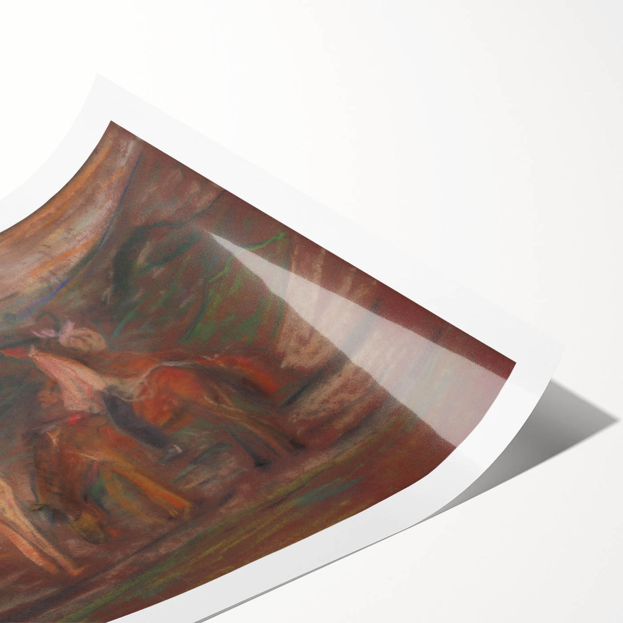 Expressionist Art - Riders by Arnold Peter Weisz-Kubínčan