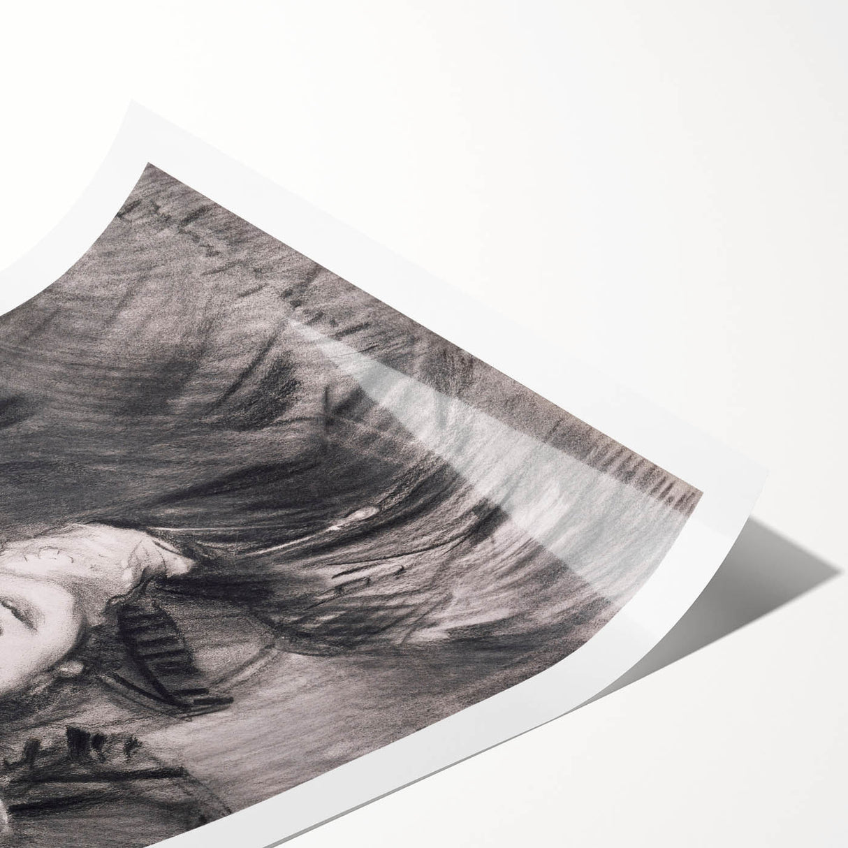 Famous Romantic Era Art - Portrait of the Baroness de Meyer