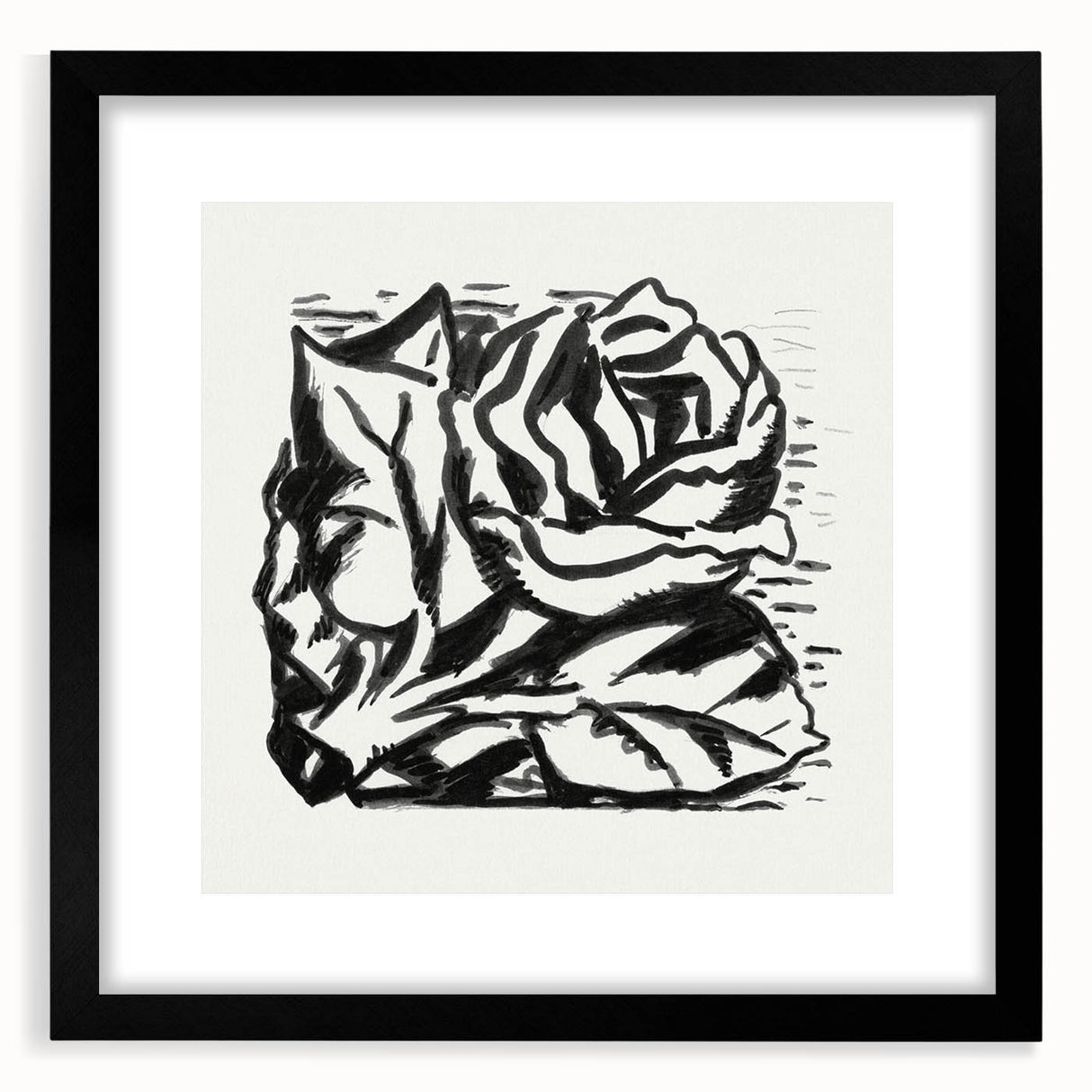 Expressionist Art - Rose by Leo Gestel