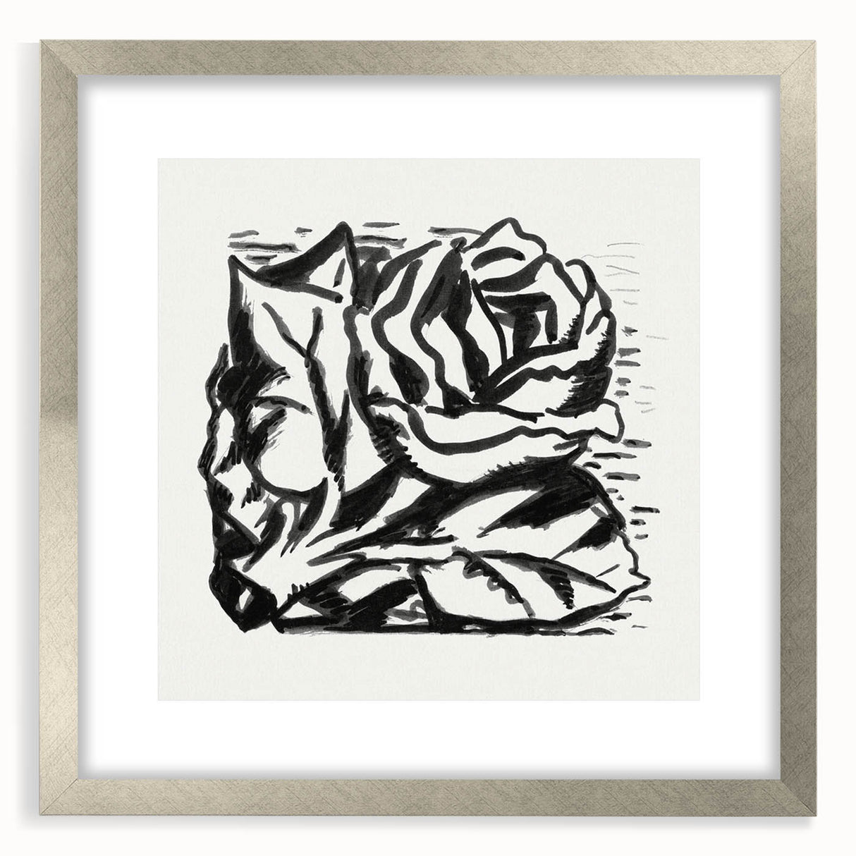 Expressionist Art - Rose by Leo Gestel