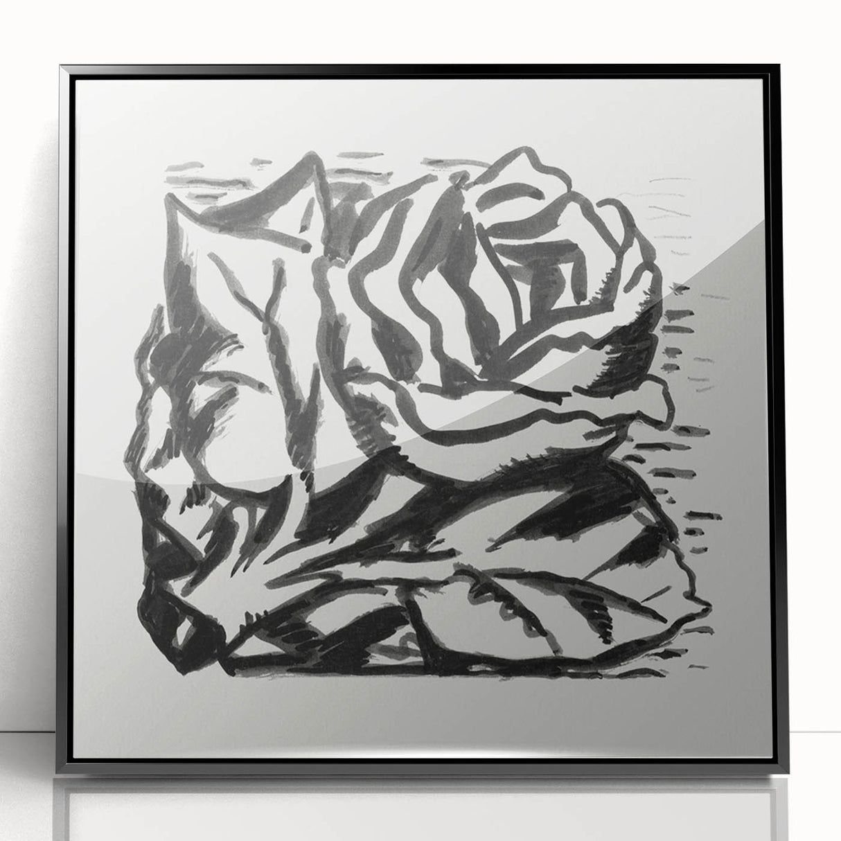 Expressionist Art - Rose by Leo Gestel