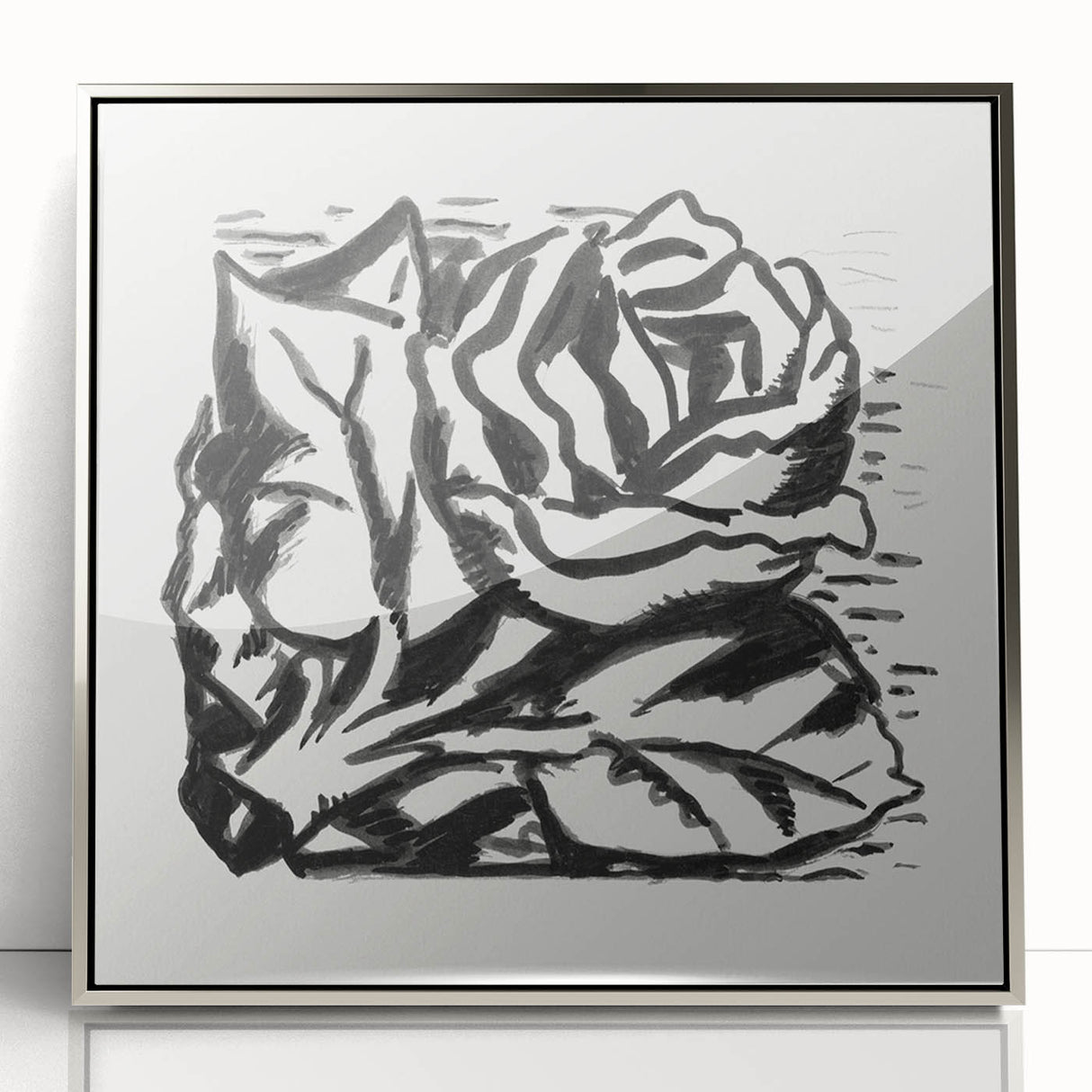 Expressionist Art - Rose by Leo Gestel