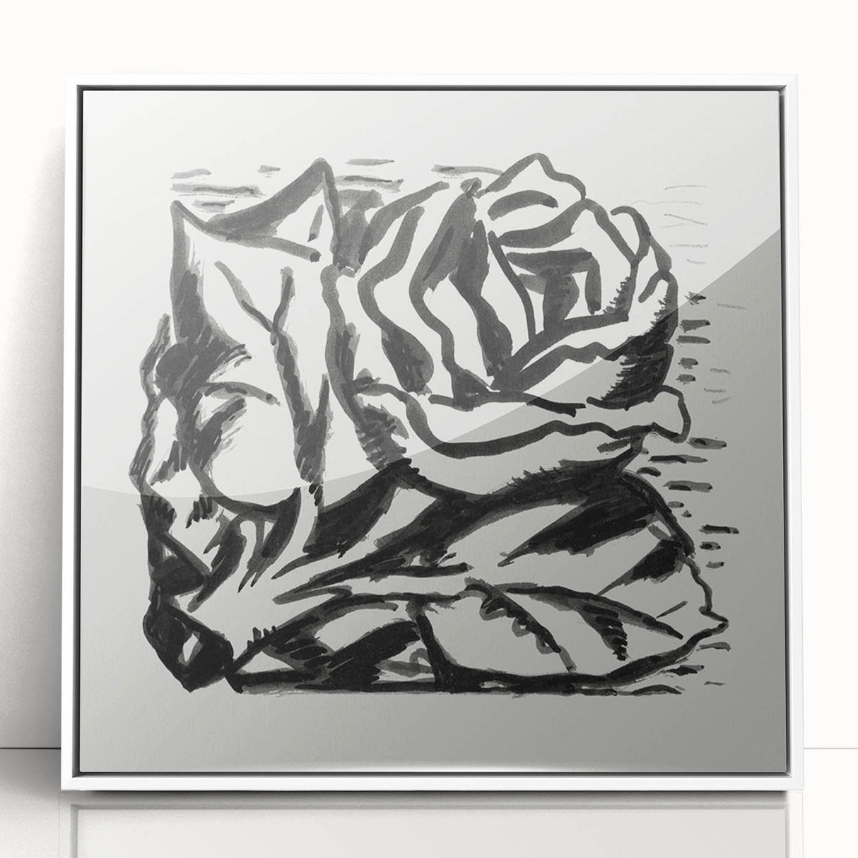 Expressionist Art - Rose by Leo Gestel