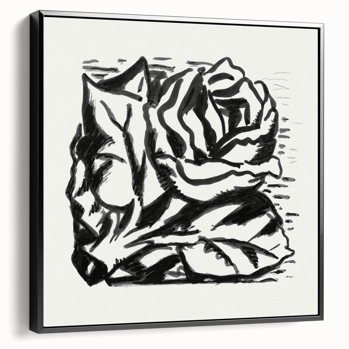 Expressionist Art - Rose by Leo Gestel