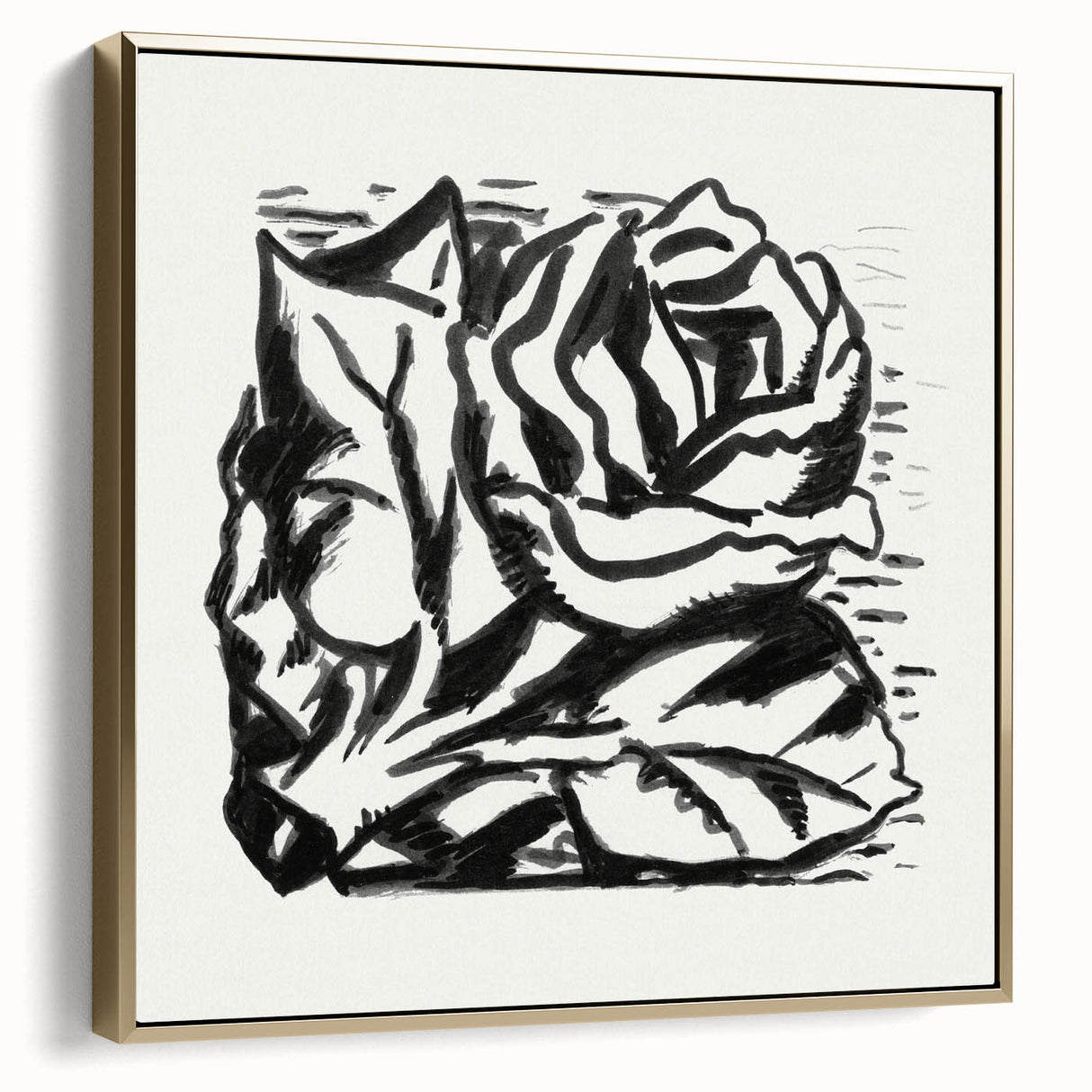 Expressionist Art - Rose by Leo Gestel