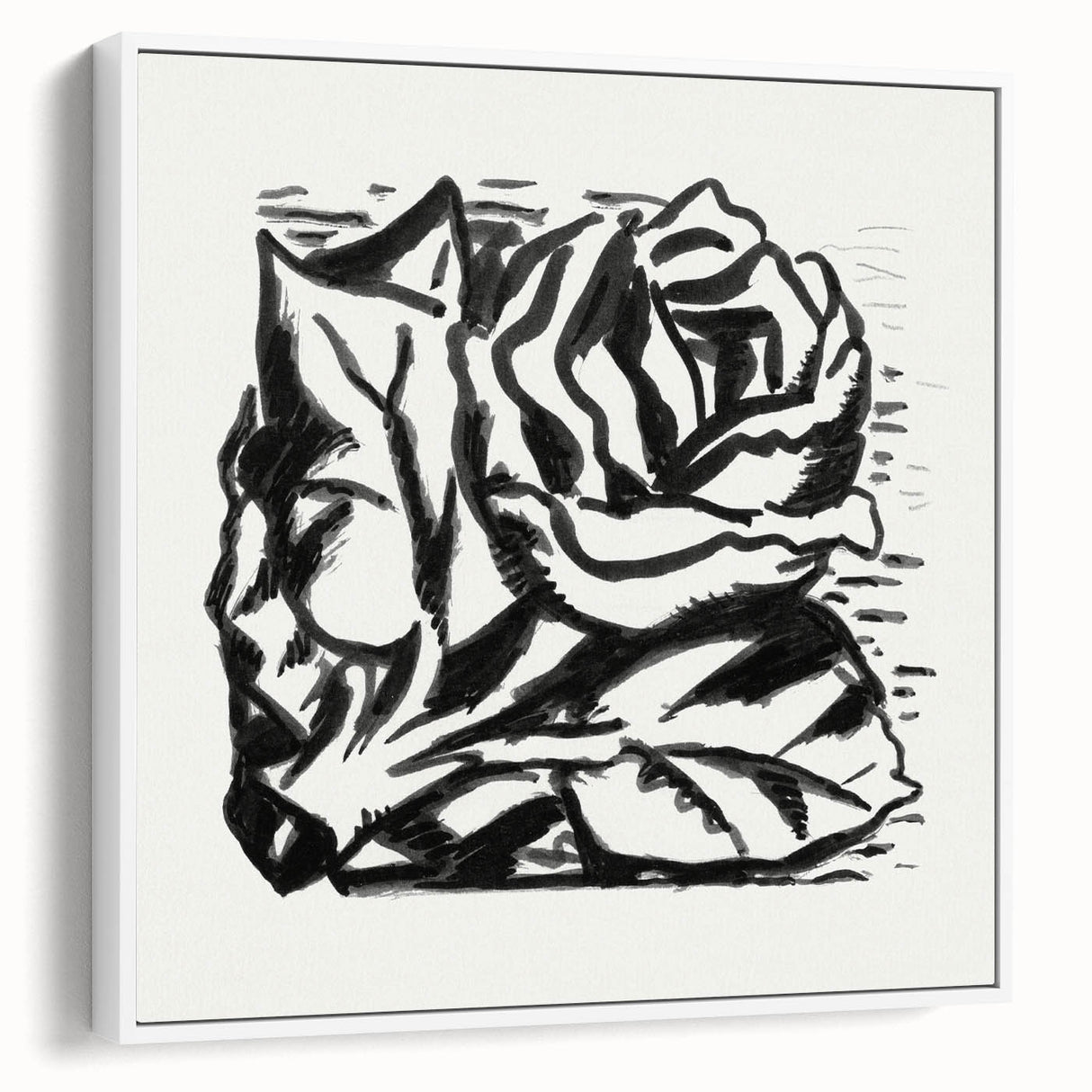 Expressionist Art - Rose by Leo Gestel