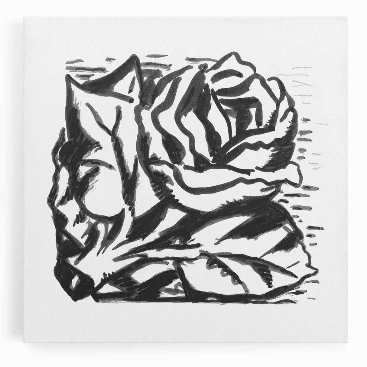 Expressionist Art - Rose by Leo Gestel