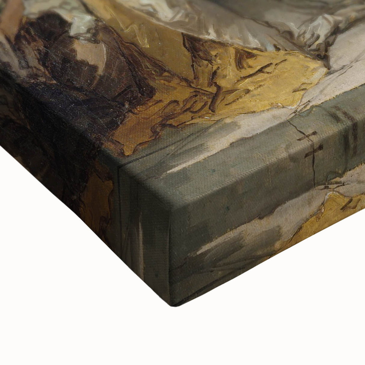 Romanticism Art - Saint Thecla Praying for the Plague-Stricken