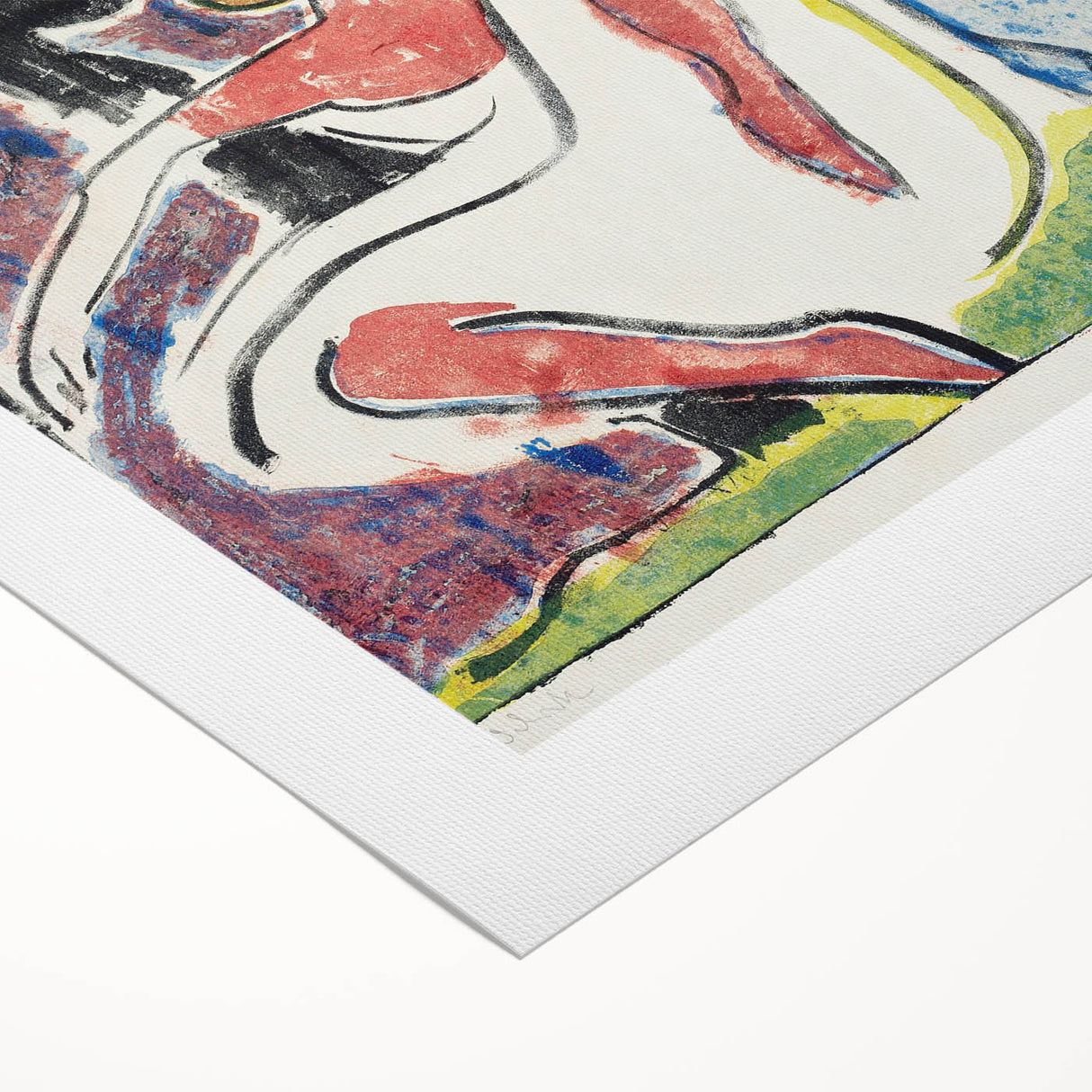 Expressionist Art - Russian Dancers by Ernst Ludwig Kirchner