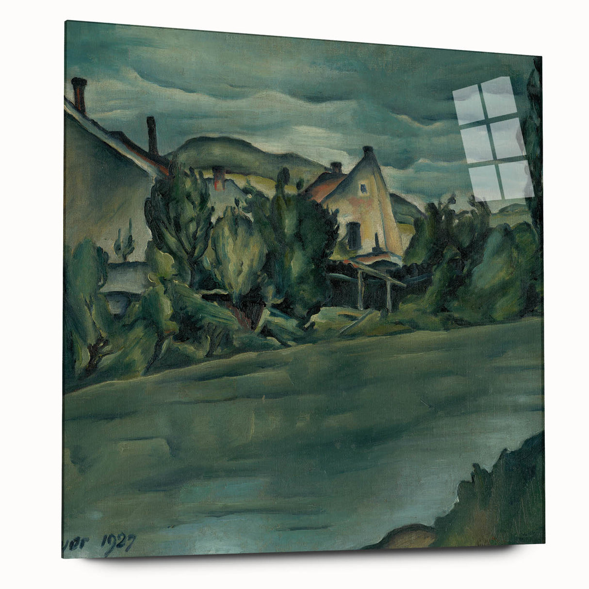 Expressionist Art - Řahanov Lines by Konštantín Bauer