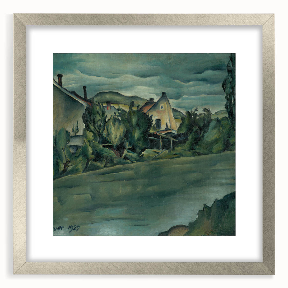 Expressionist Art - Řahanov Lines by Konštantín Bauer