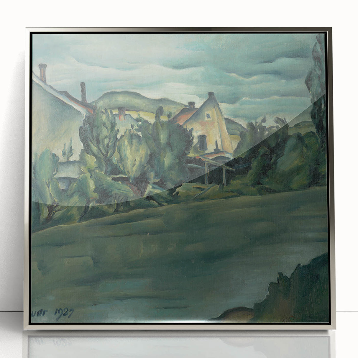 Expressionist Art - Řahanov Lines by Konštantín Bauer