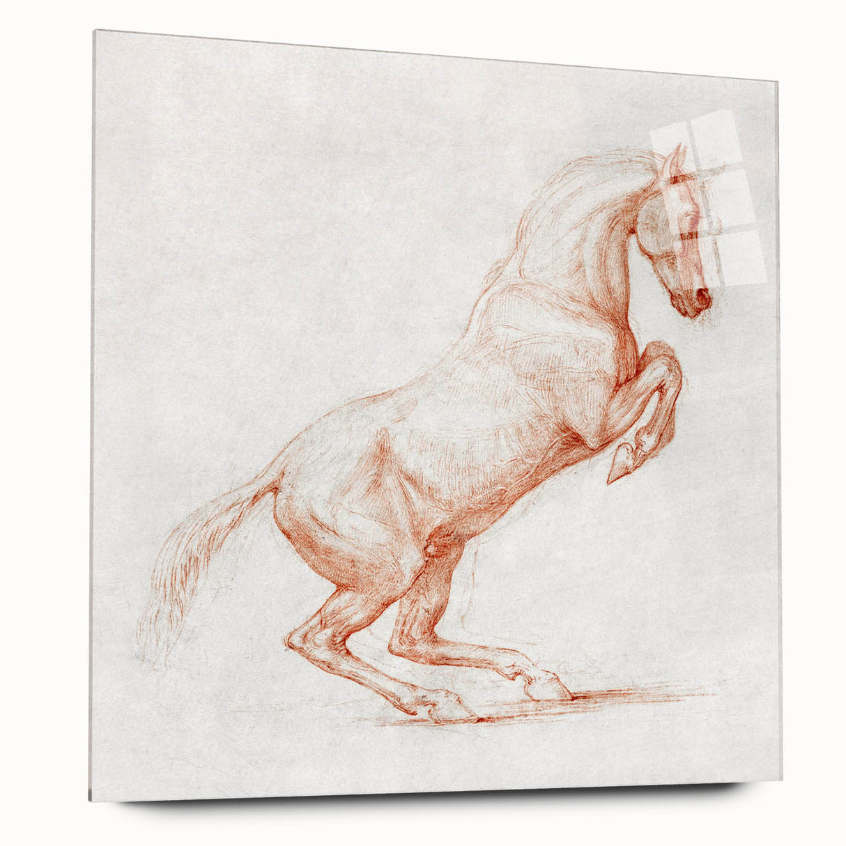 Romanticism Art: "Prancing Horse Sketch" by George Stubbs