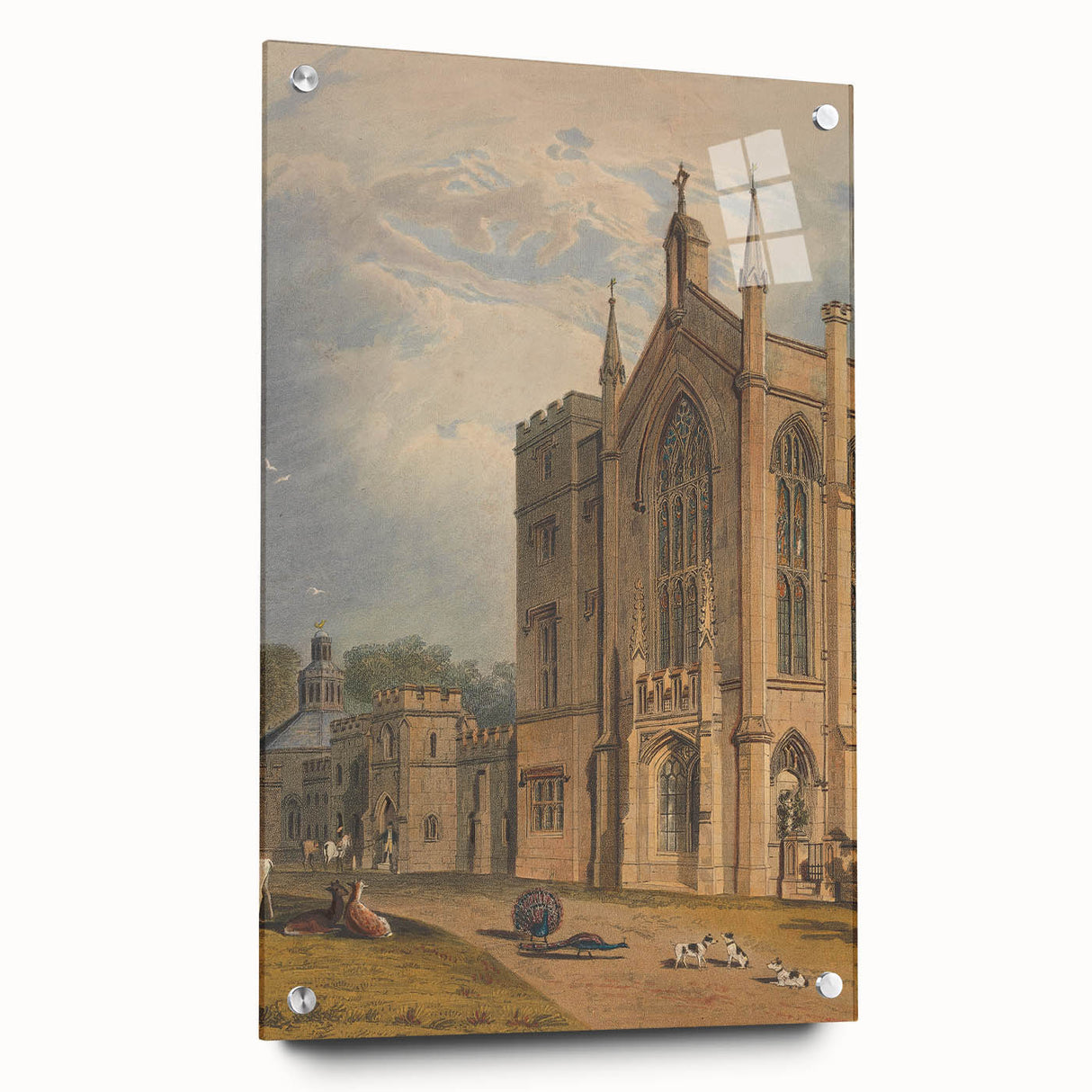 Romanticism Art - West Front of Cassiobury