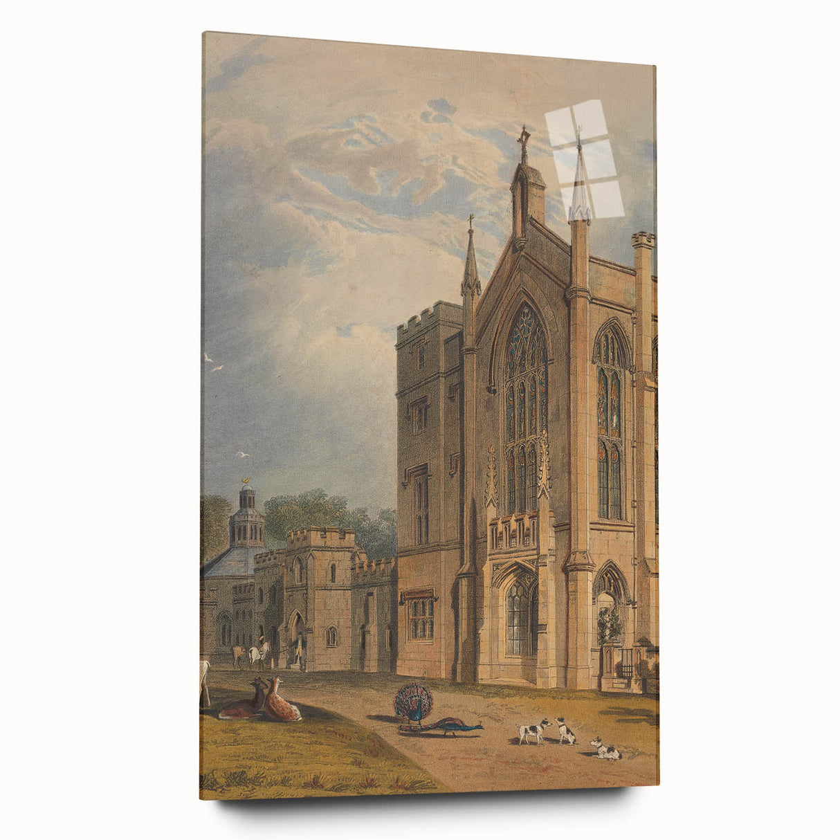 Romanticism Art - West Front of Cassiobury