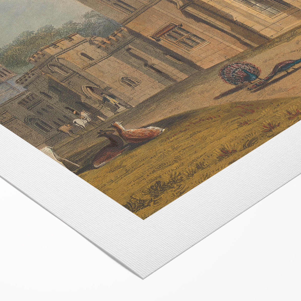 Romanticism Art - West Front of Cassiobury