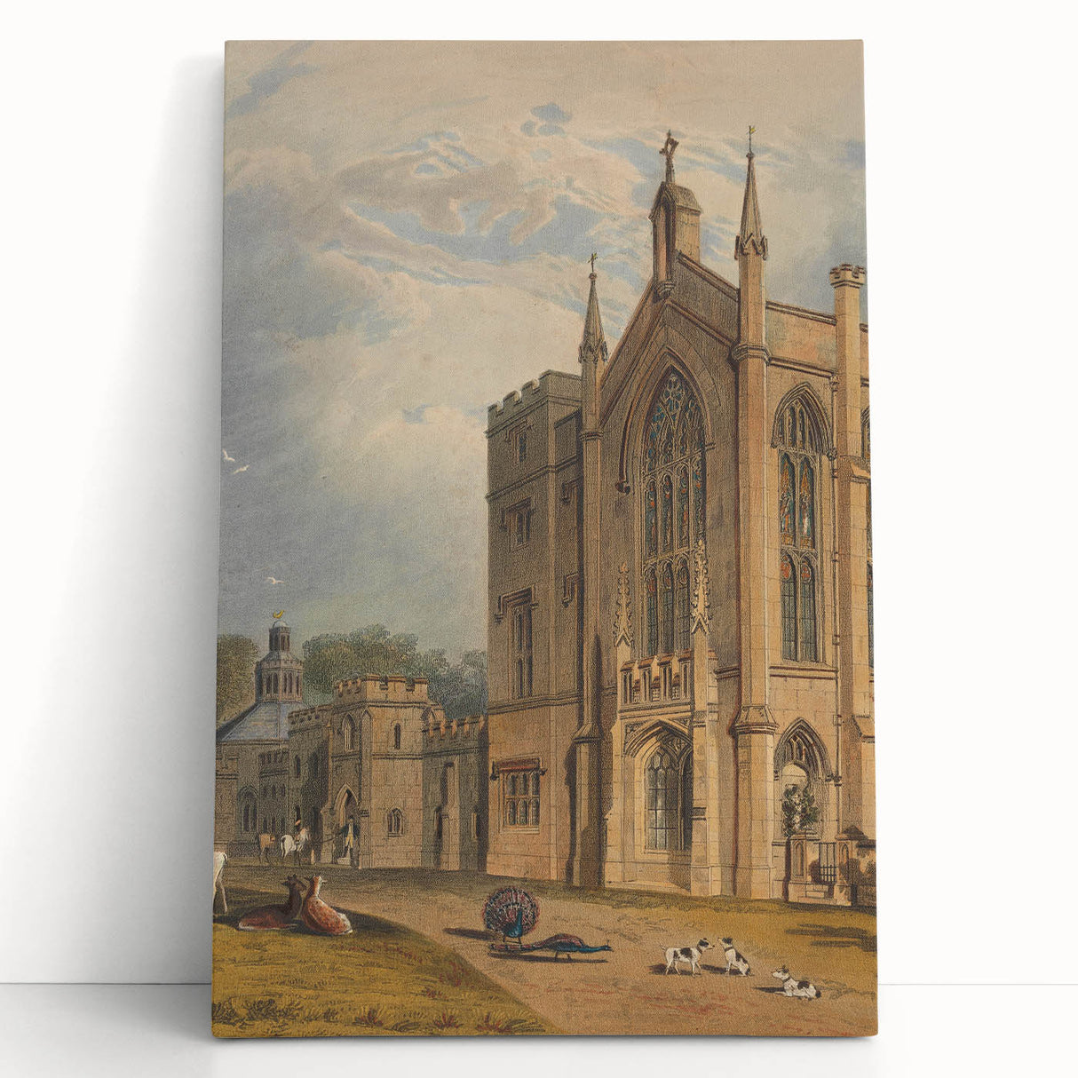 Romanticism Art - West Front of Cassiobury