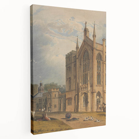 Romanticism Art - West Front of Cassiobury