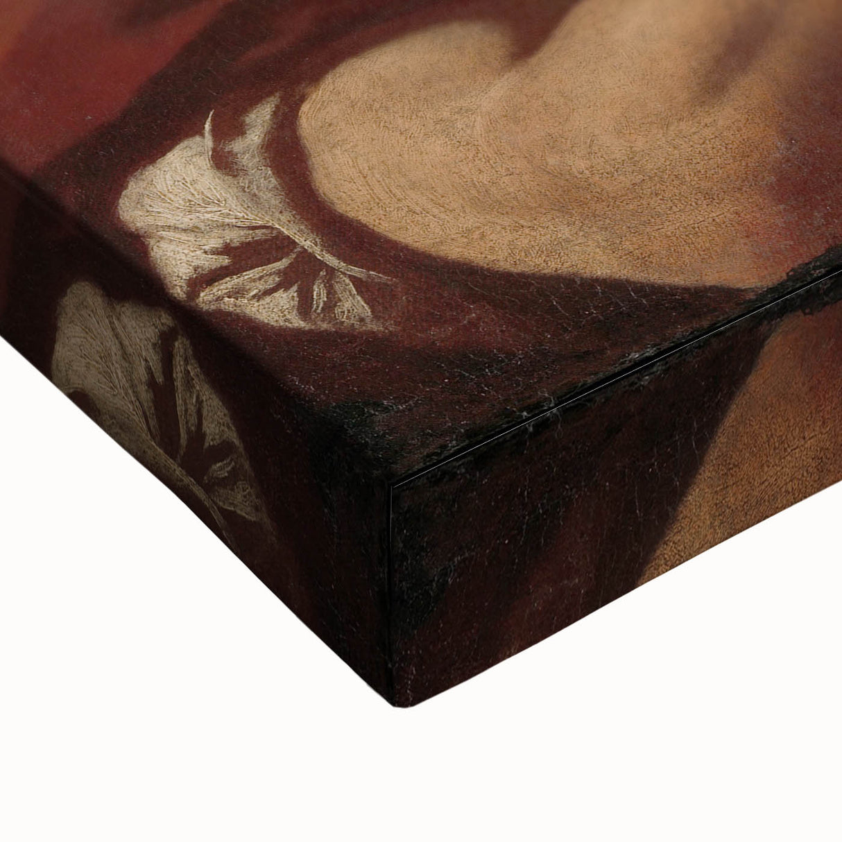 Romanticism Art: Saint Christopher with Christ - Classic Romantic Painting